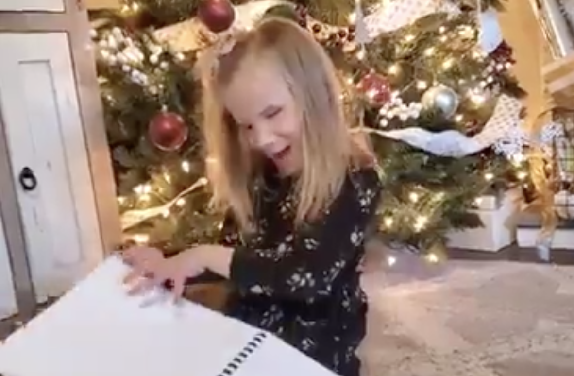 Have You Seen This? Little girl's reaction to getting braille 'Harry Potter' books is real magic