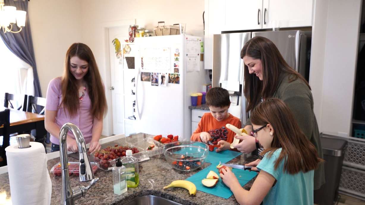 Caryn Allen is a mother to four kids and is trying to take a more mindful approach to setting New Year goals this year.