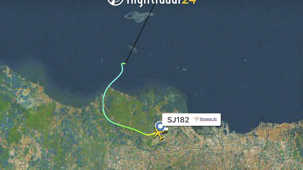 Indonesia jet carrying 62 goes missing on domestic flight