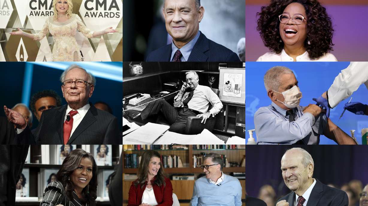 Who is the most trusted voice in America?