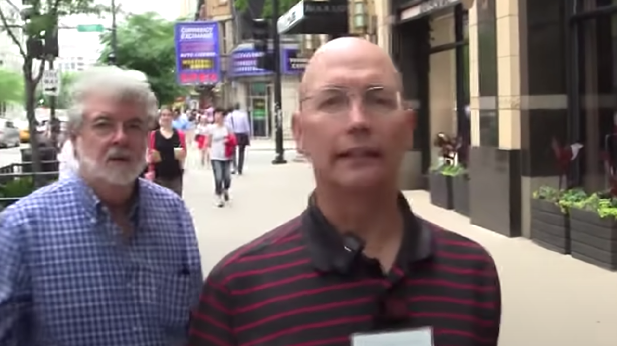 Have You Seen This? Filmmakers capture accidental George Lucas cameo