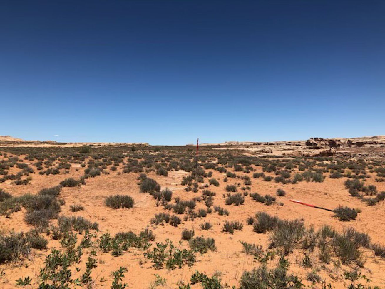 The area in Utah’s Emery County where Colorado-based
Twin Bridges wants to site a well pad to pursue directional
drilling for exploration for helium.
