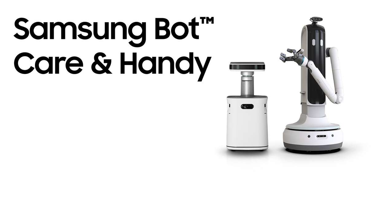 Samsung presented two new chore-bots at CES 2021: Bot Care and Bot Handy.