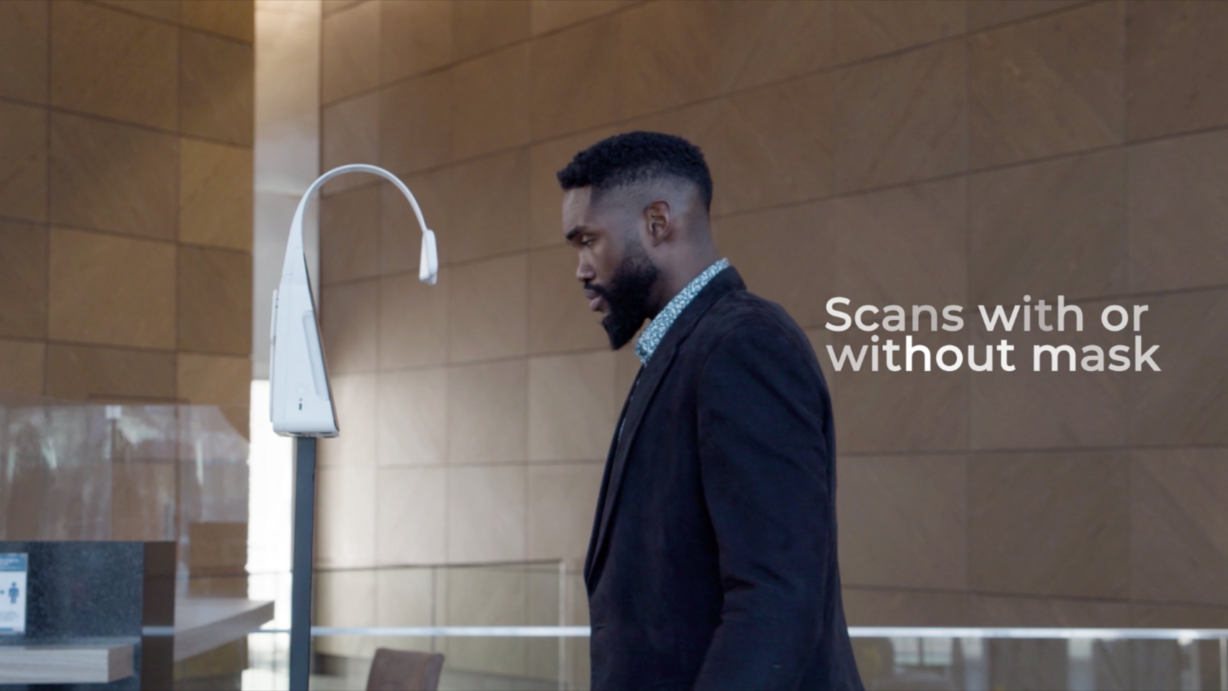 GateDoc, an automated and touchless temperature scanner, was designed to help businesses mitigate COVID-19 risk.