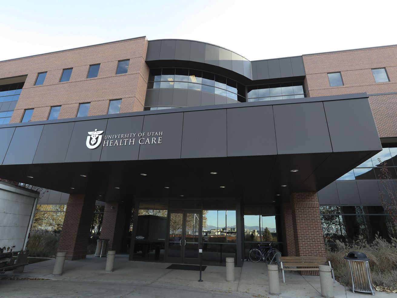 The University of Utah Neuropsychiatric Institute in
Research Park in Salt Lake City is pictured on Monday, Nov. 4,
2019. The building was dedicated as the Huntsman Mental Health
Institute at the University of Utah on Thursday.
