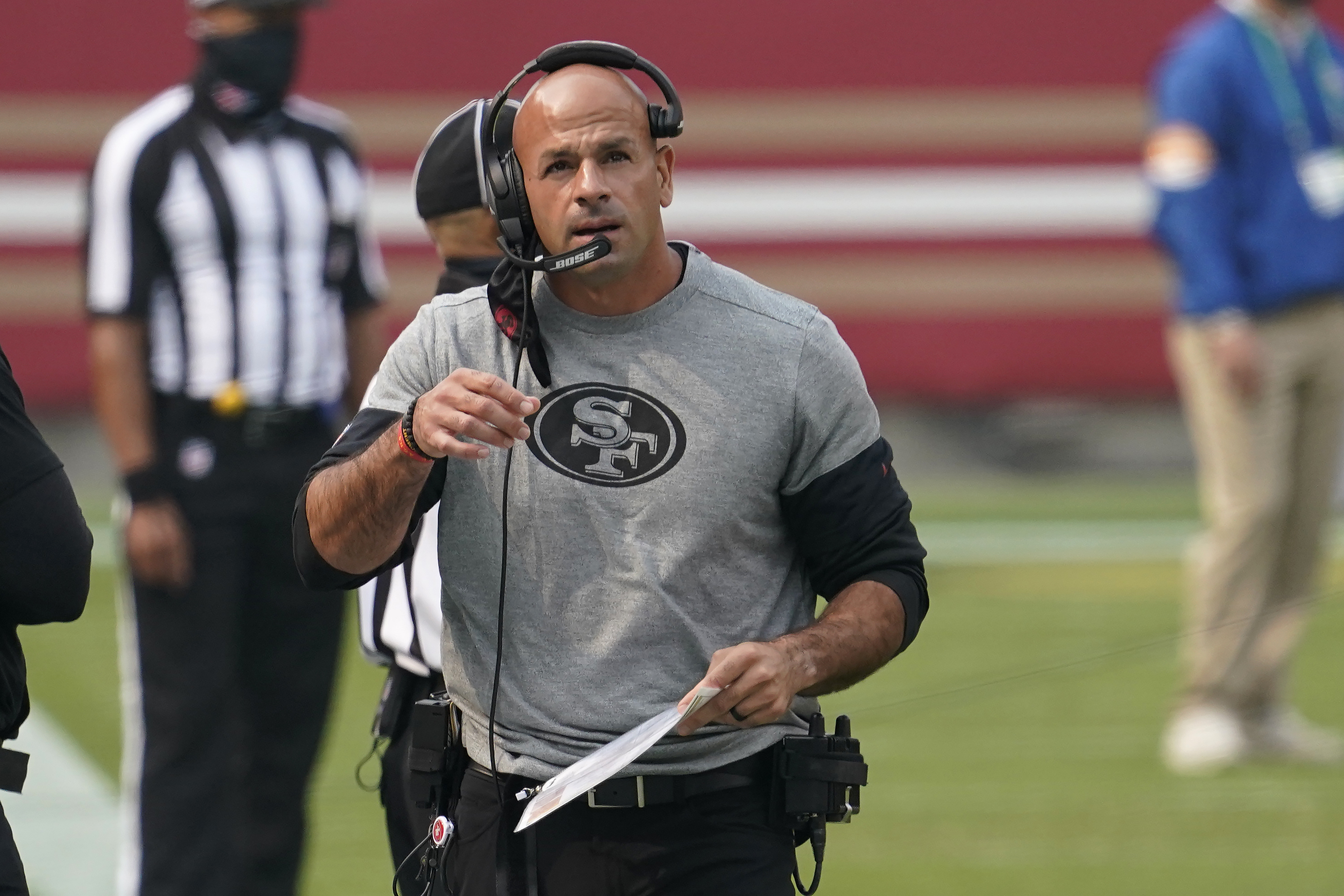 Jets hire 49ers defensive coordinator Robert Saleh as coach