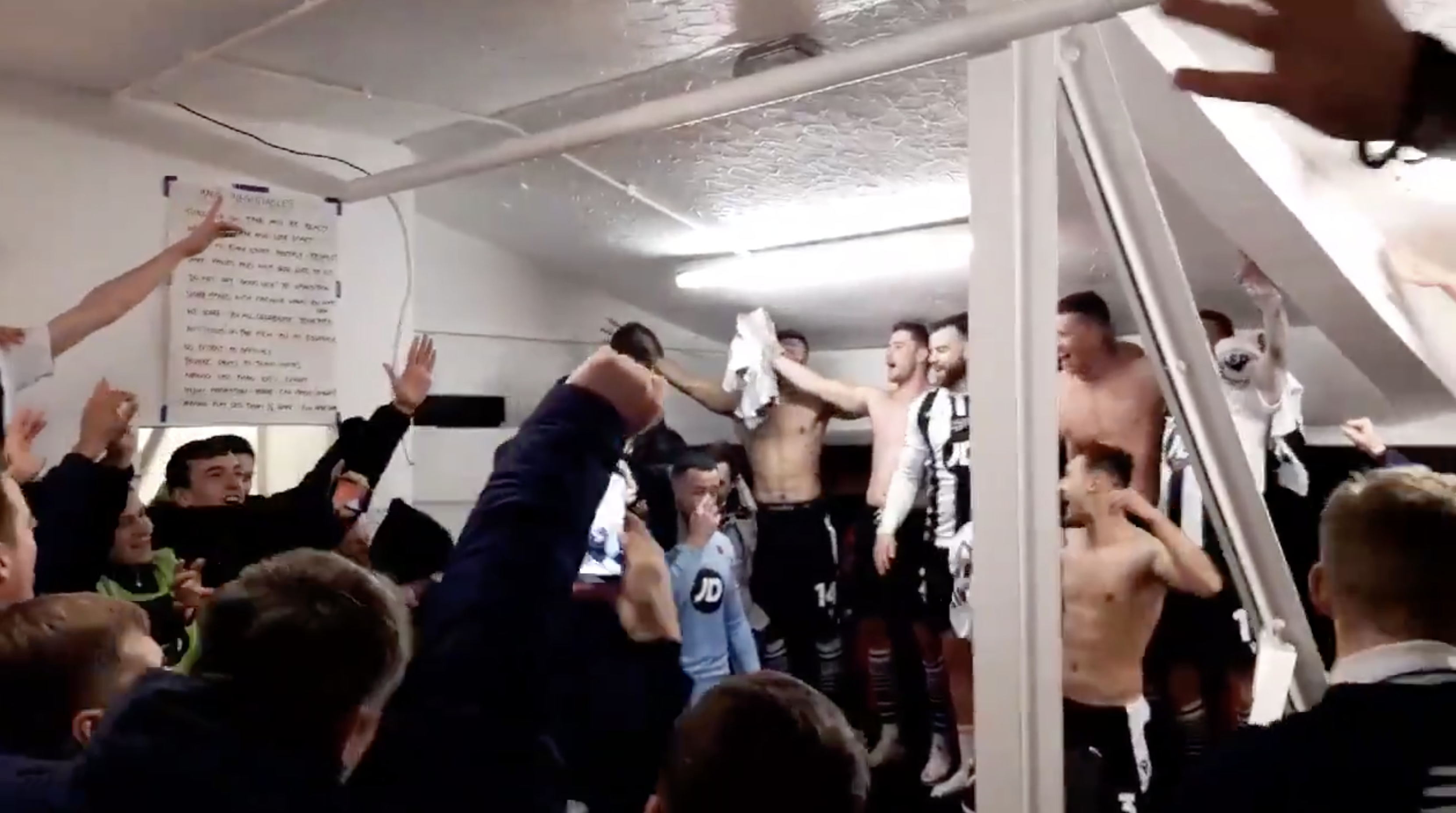 Have You Seen This? British soccer team celebrates big win with Adele