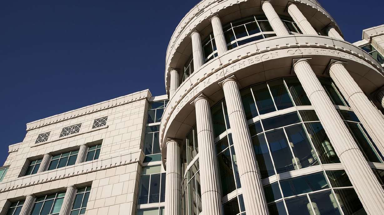 The Scott M. Matheson Courthouse in Salt Lake City is
pictured on Wednesday, Feb. 19, 2020.