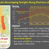 Weather alerts issued for northern Wasatch Front winds, southeastern Utah snow through Tuesday morning