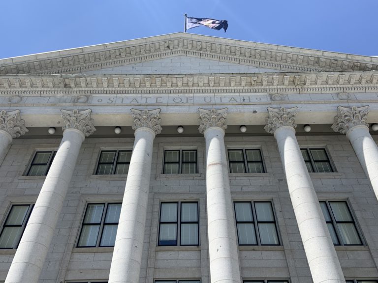 Utah State Capitol, August 2020.