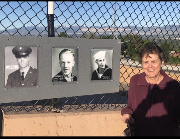 Photos of local veterans .