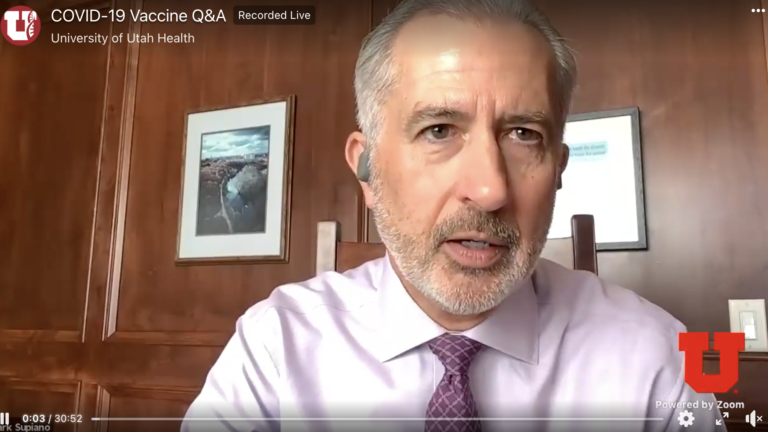 Doctors urge Utahns age 70 and older to get COVID vaccine as soon as possible