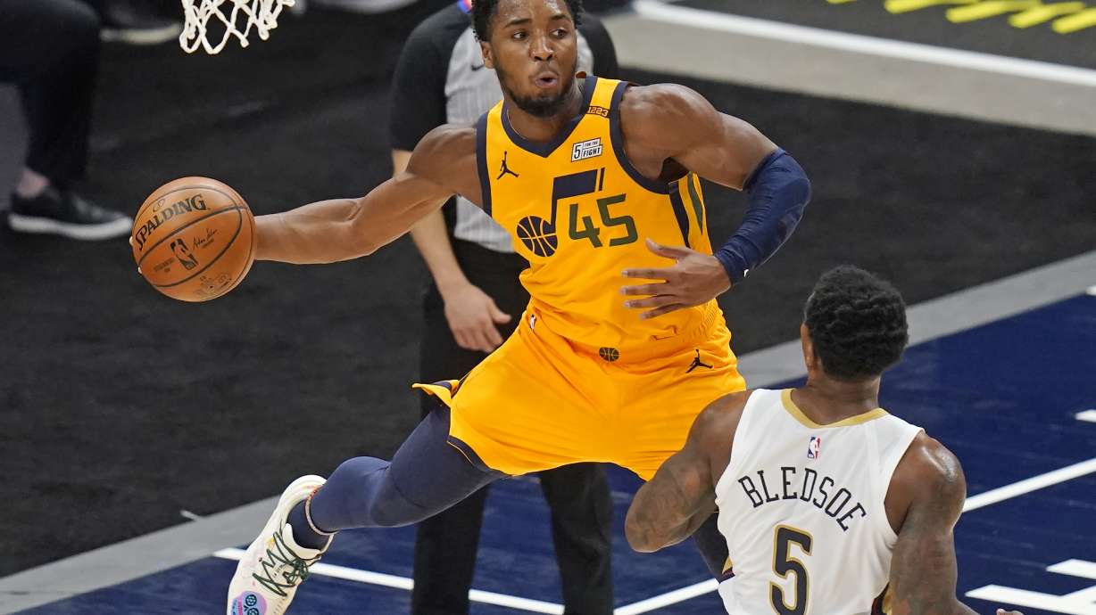 Donovan Mitchell is playing for a 'greater cause' with Jazz offering a college scholarship for every win