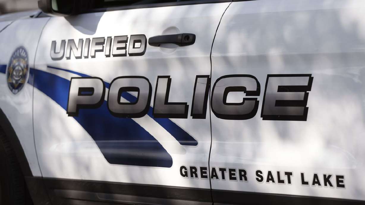 A bicyclist was hit by a vehicle and killed overnight Wednesday in Midvale, police said.