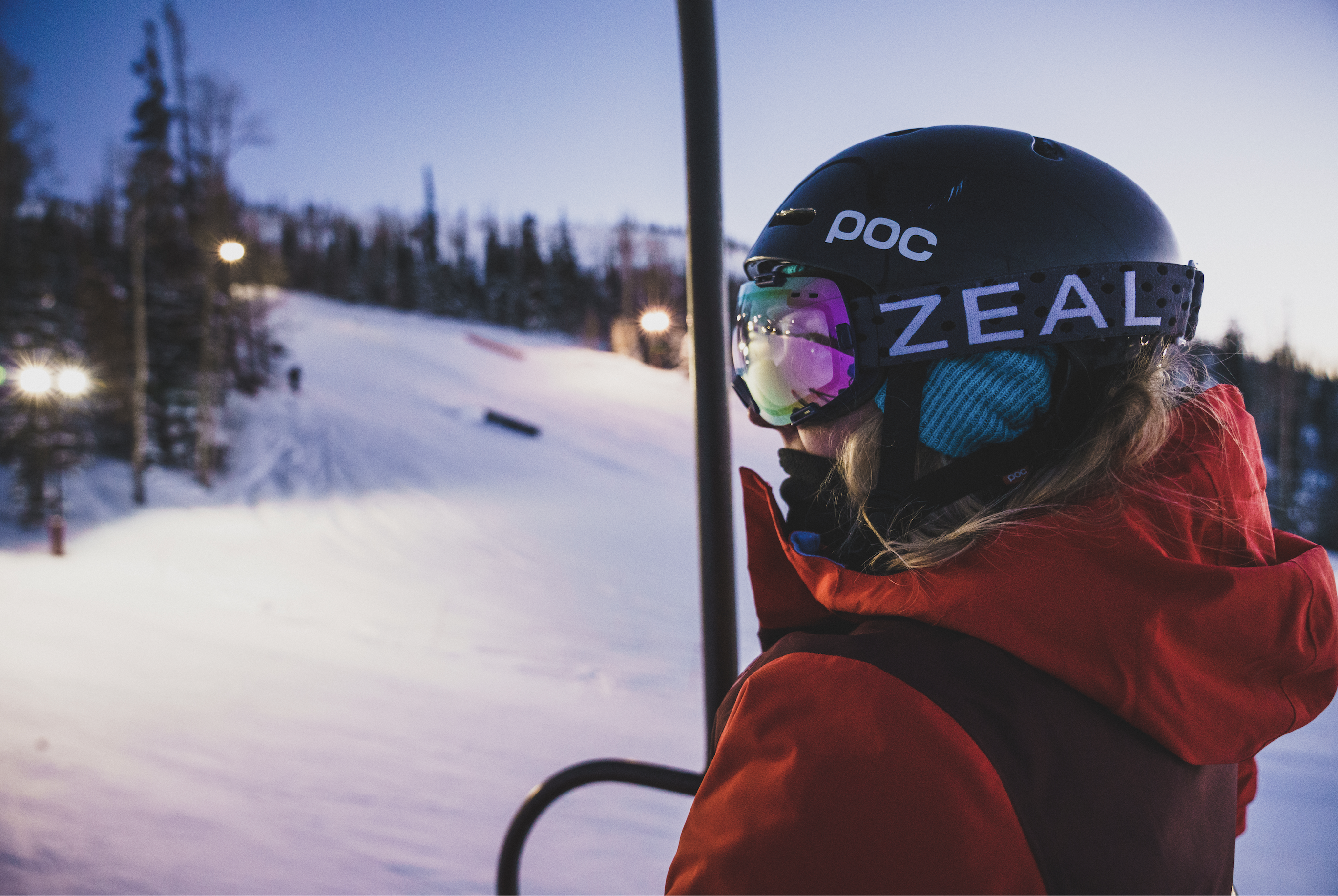 Night skiing at Brian Head