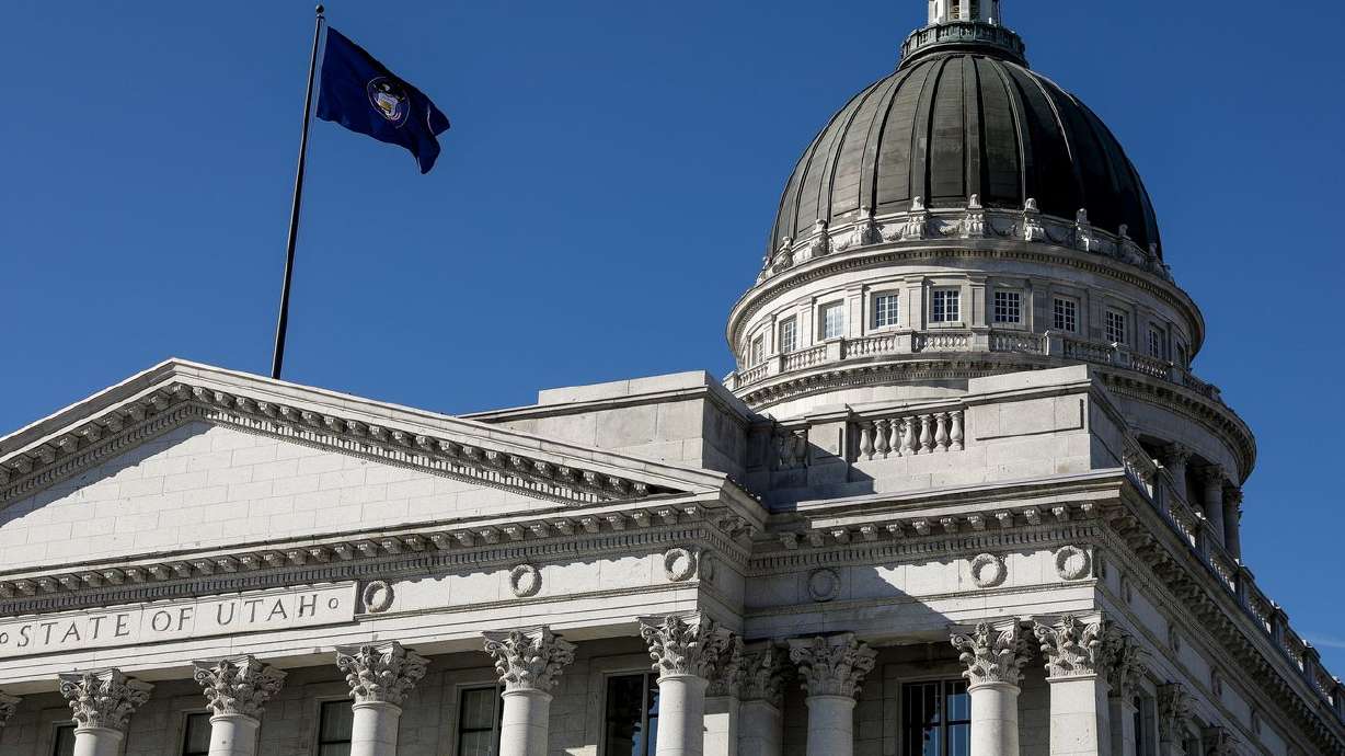 The Capitol in Salt Lake City is pictured on Thursday,
Feb. 13, 2020.