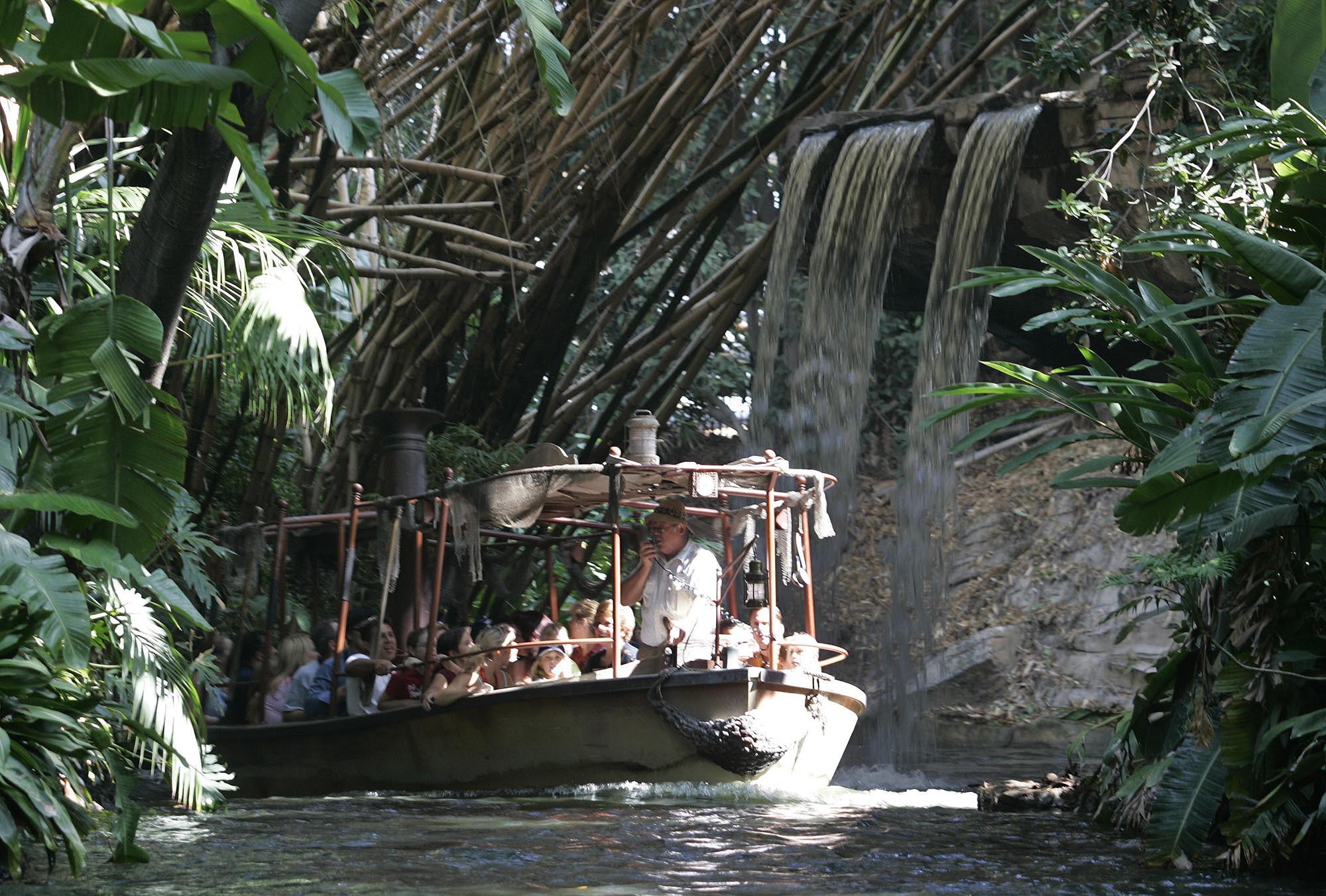 The guns are back on the Jungle Cruise and the famous teacups are spinning again. Park officials say they are returning the magic to Disneyland, which next year celebrates its 50th birthday.