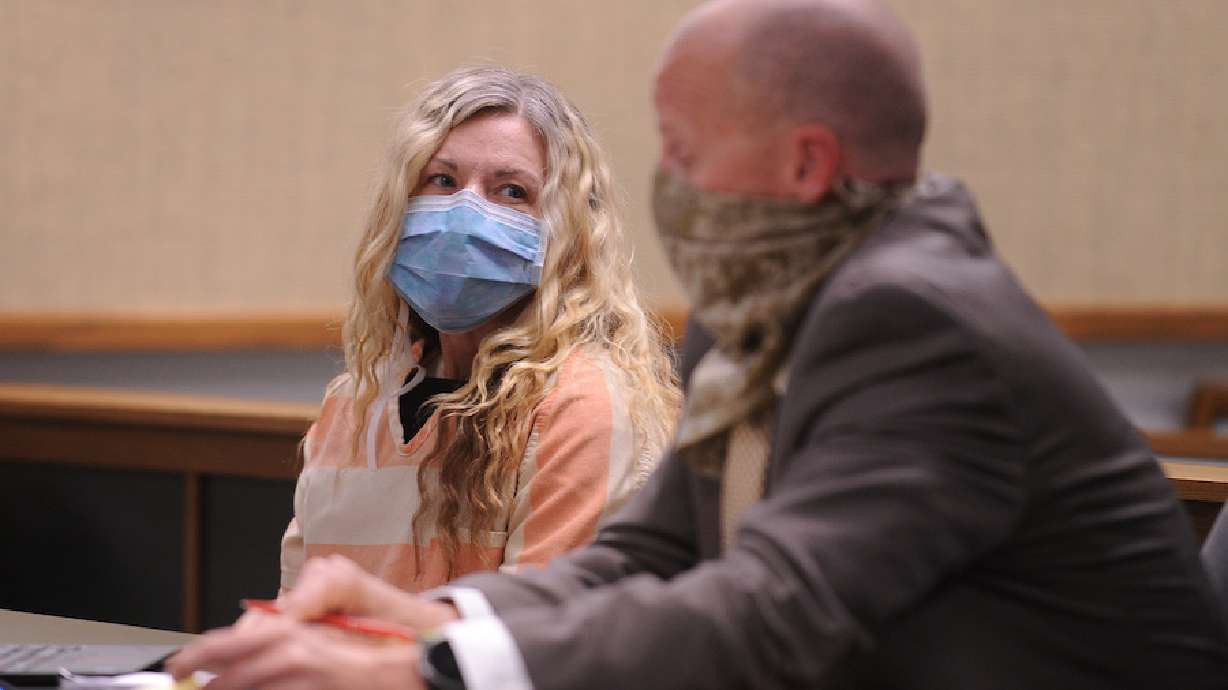 Mark Means appears in court with Lori Vallow Daybell during a March 2020 hearing.