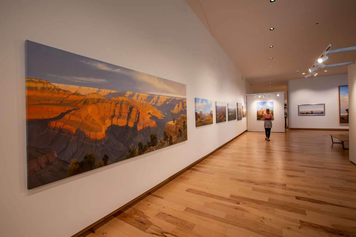 Exhibit at the Southern Utah Museum of Art in Cedar City