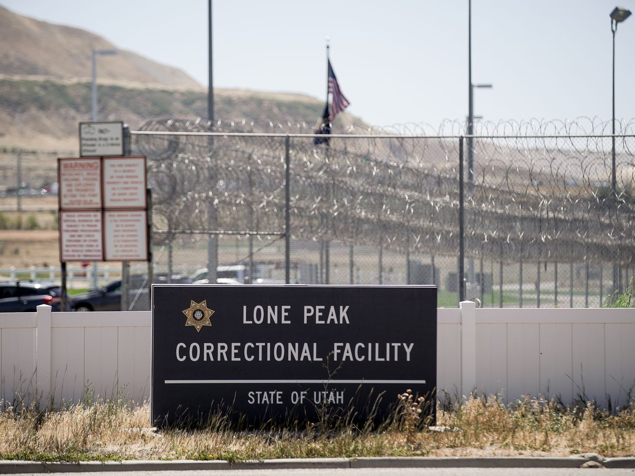 Lone Peak Correctional Facility, part of the Utah State
Prison, in Draper is pictured on Thursday, Aug. 13, 2020.