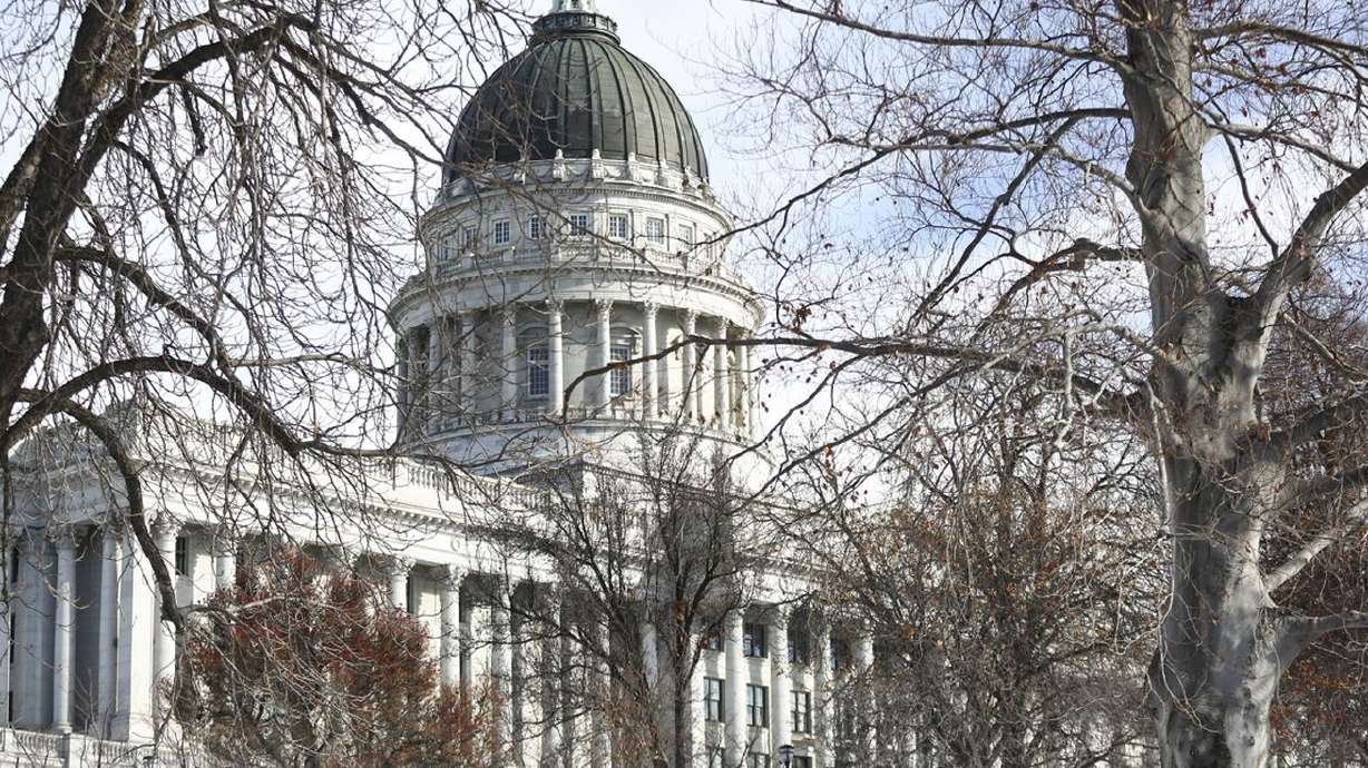 The Capitol in Salt Lake City on Friday, Jan. 25, 2019.