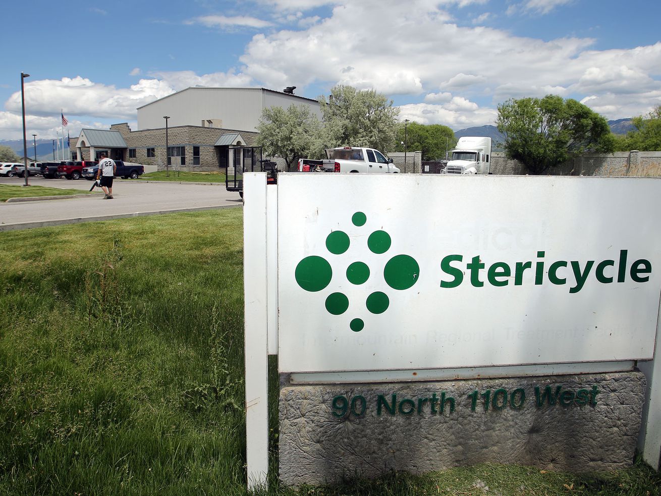 The Stericycle medical waste incineration plant in
North Salt Lake is pictured in this May 30, 2013, file photo.