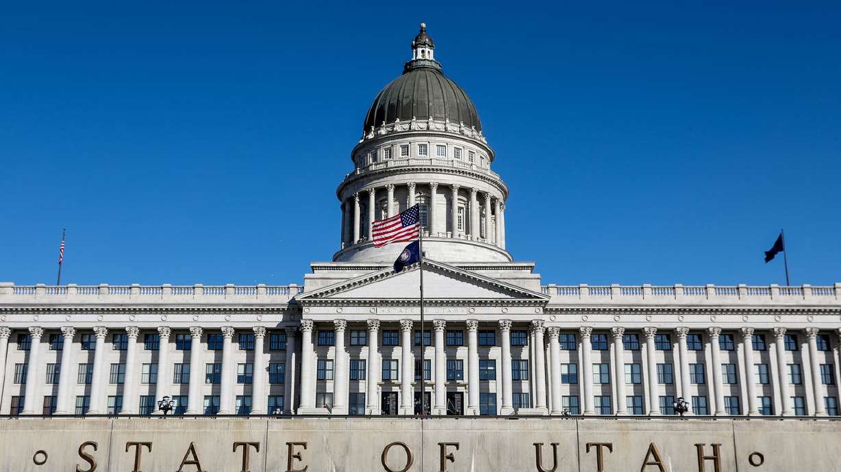 The Capitol in Salt Lake City is pictured on Thursday,
Feb. 13, 2020.