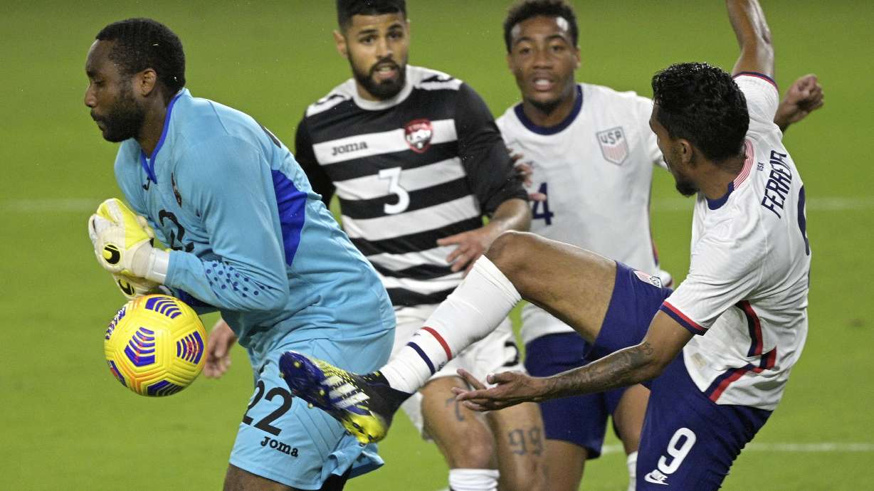 Ferreira, Arriola, Lewis 2 goals each, US routs Trinidad 7-0