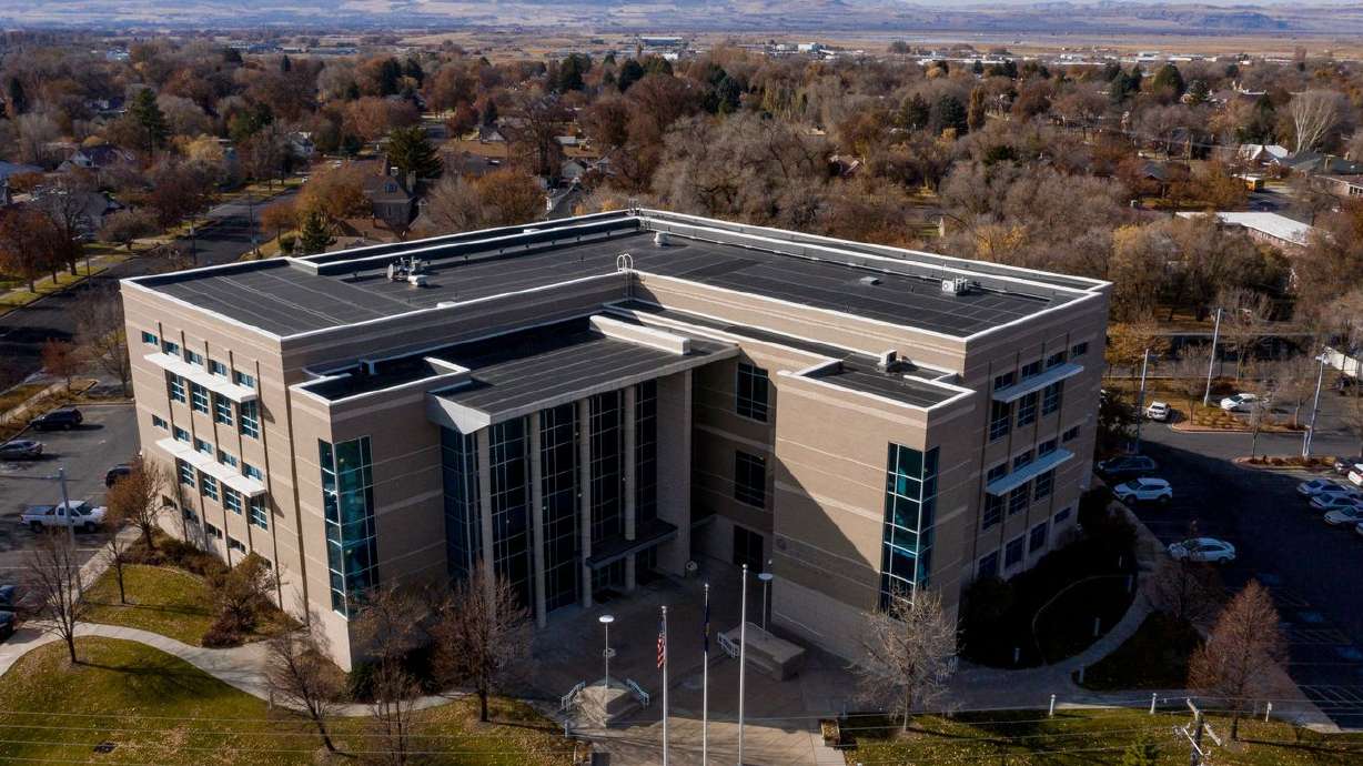 The 1st District Courthouse in Logan is pictured on
Thursday, Nov. 14, 2019.