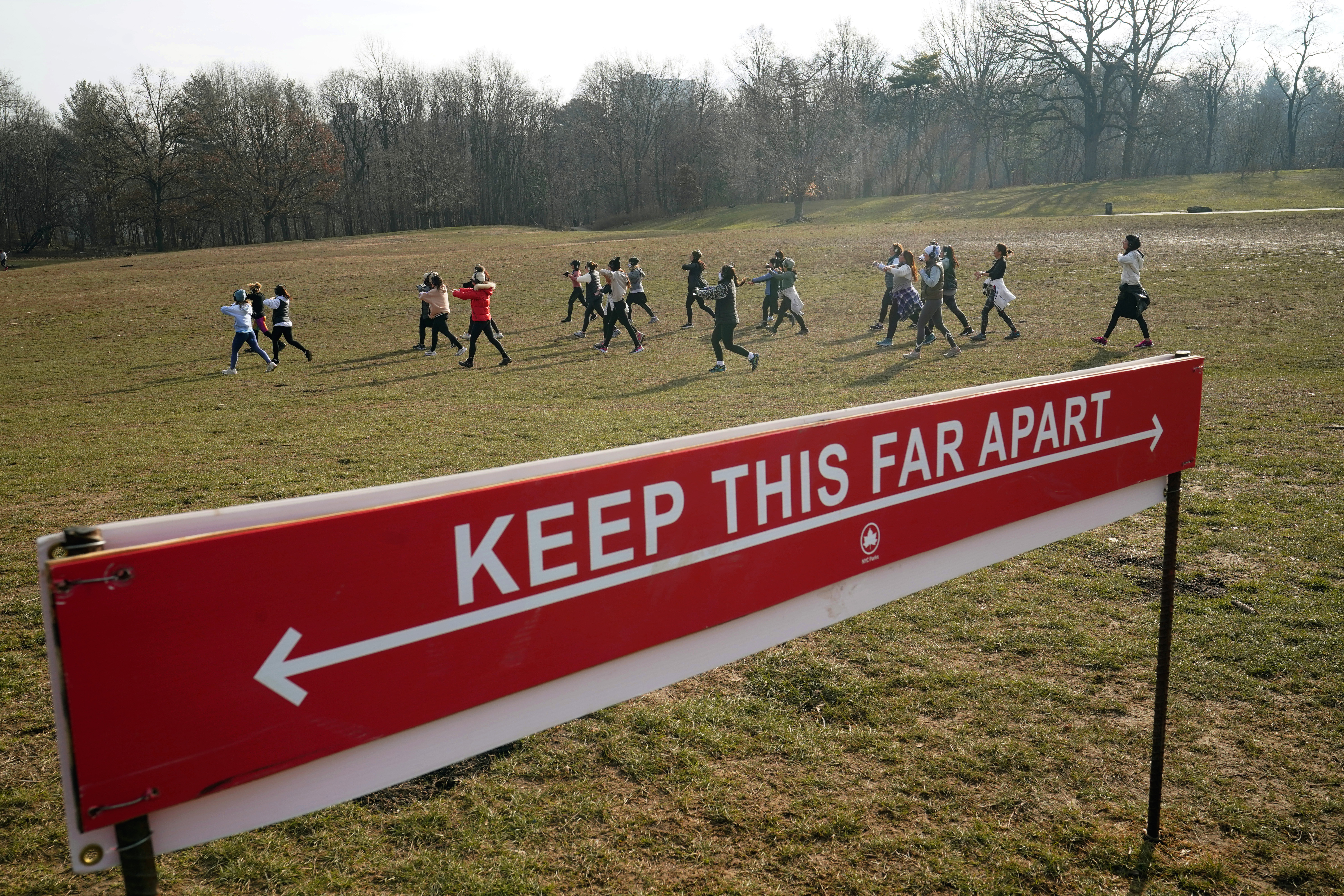 AP PHOTOS: NYC parks have become 'people's everything'