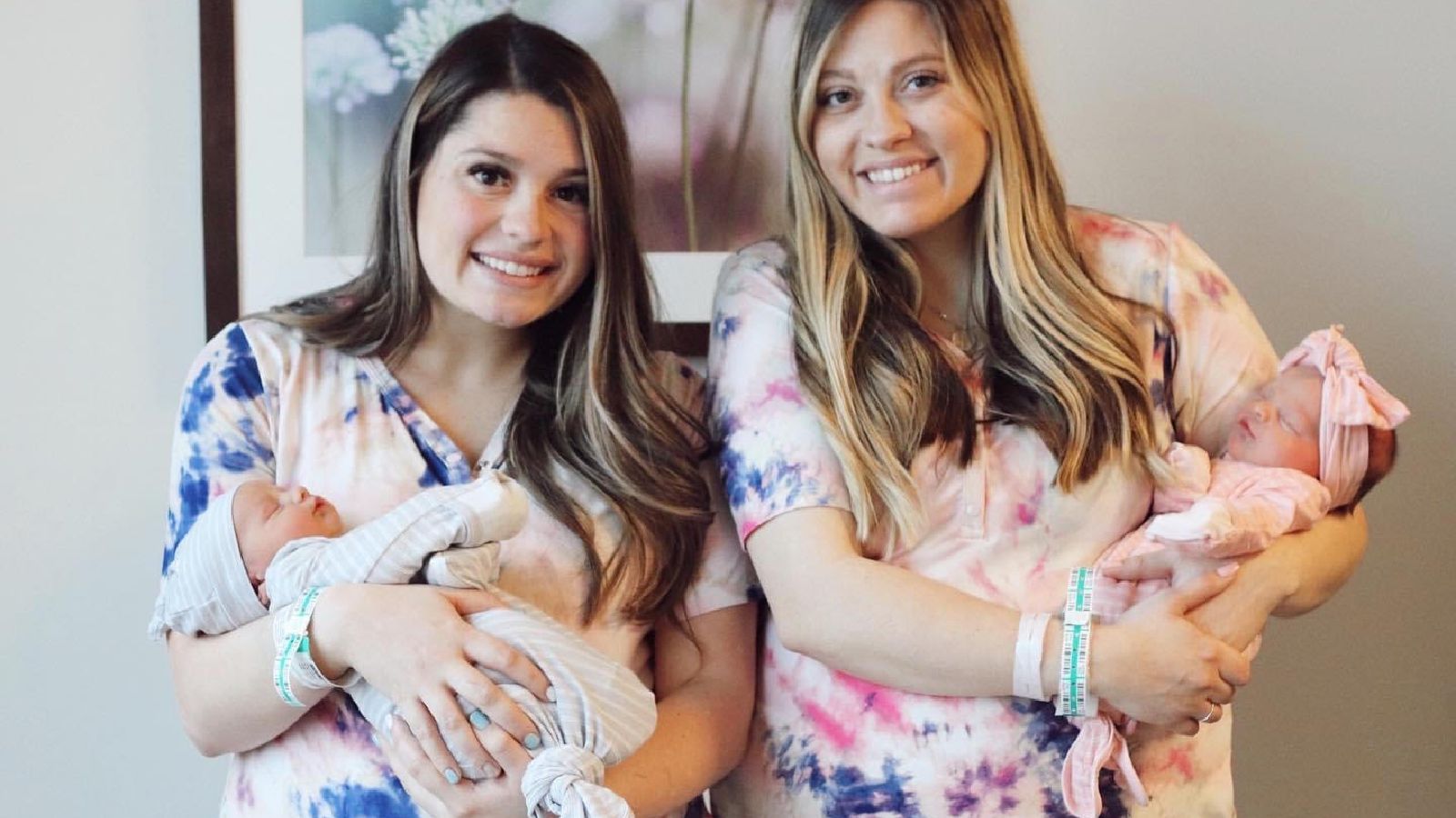 Utah County sisters give birth to babies on same day, hours apart | KSL.com