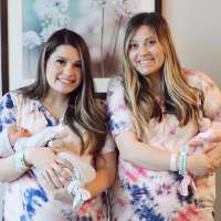 Utah County sisters give birth to babies on same day, hours apart
