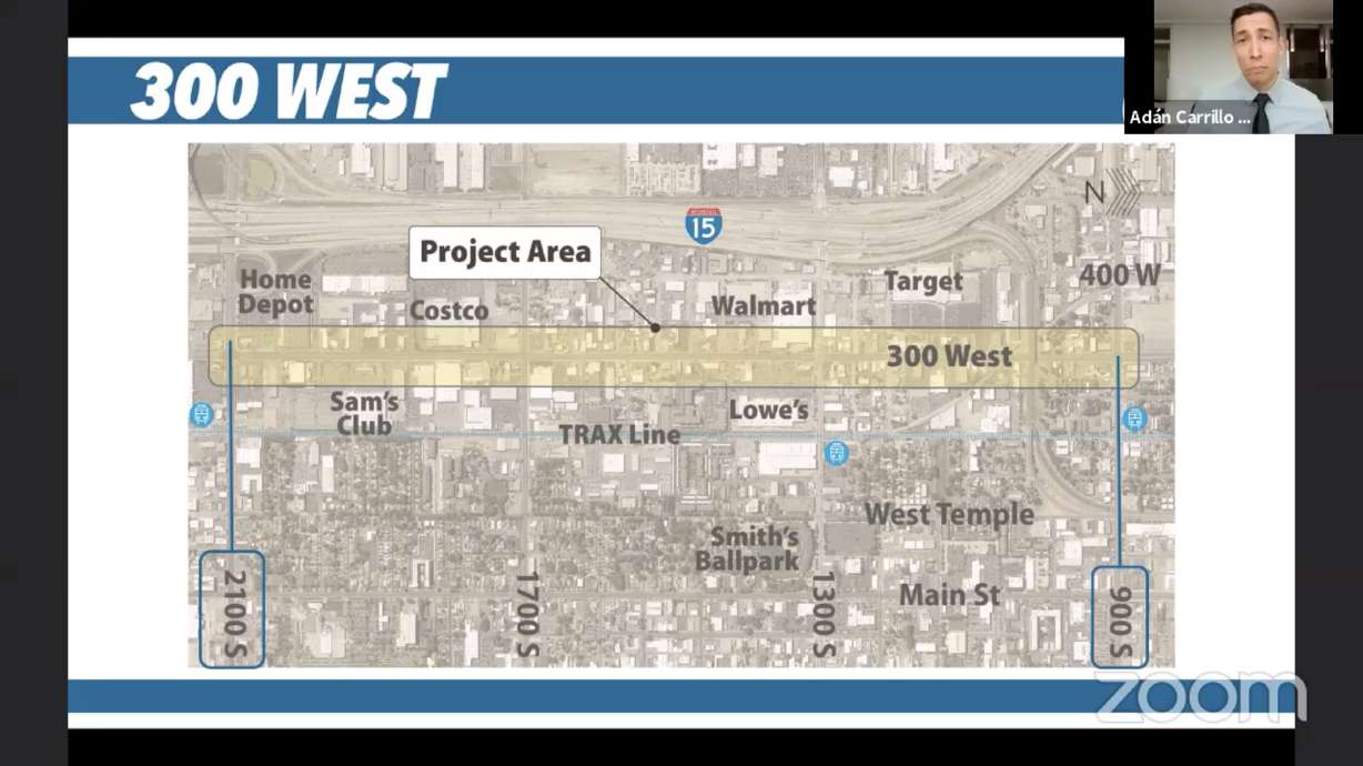 Salt Lake City unveils plans for 300 West redesign