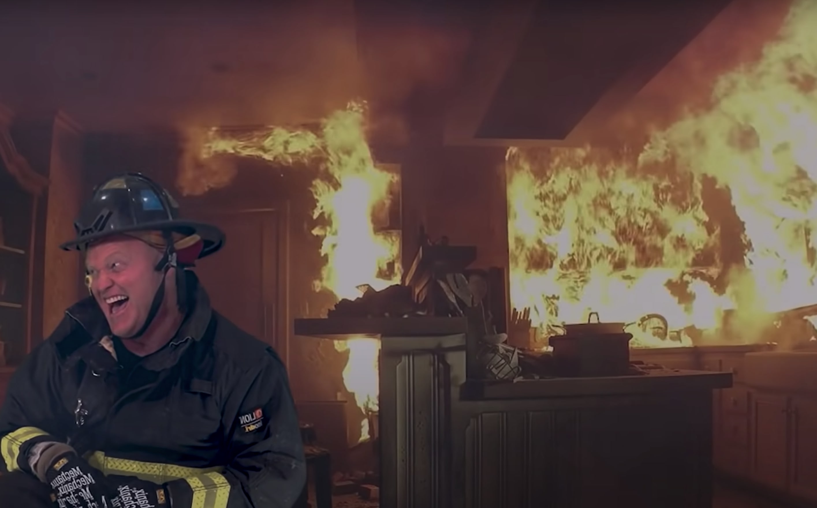 Have You Seen This? Firefighter hilariously shows us the difference between real and TV firefighting