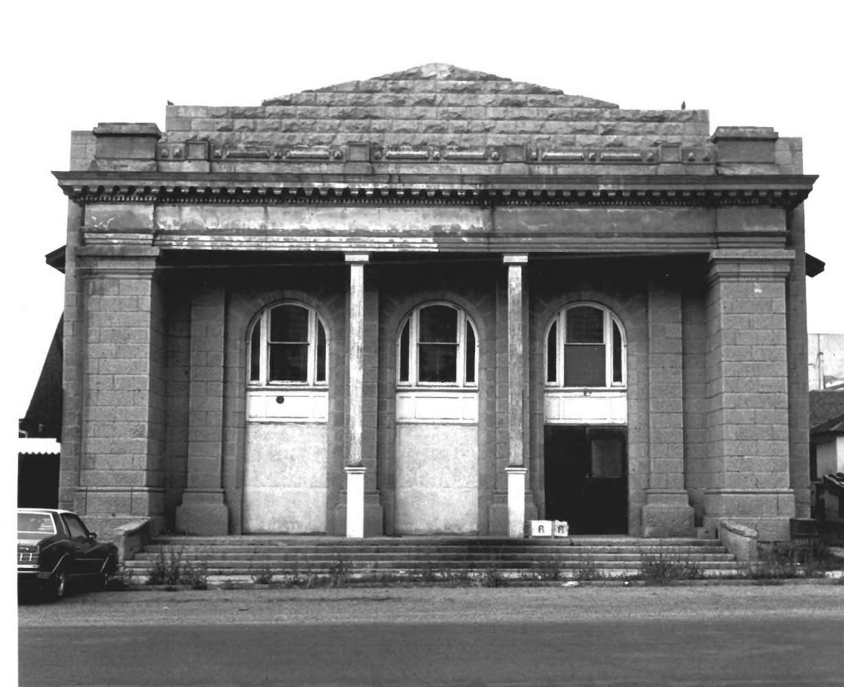 An image of the Beaver Opera House taken sometime in 1980.