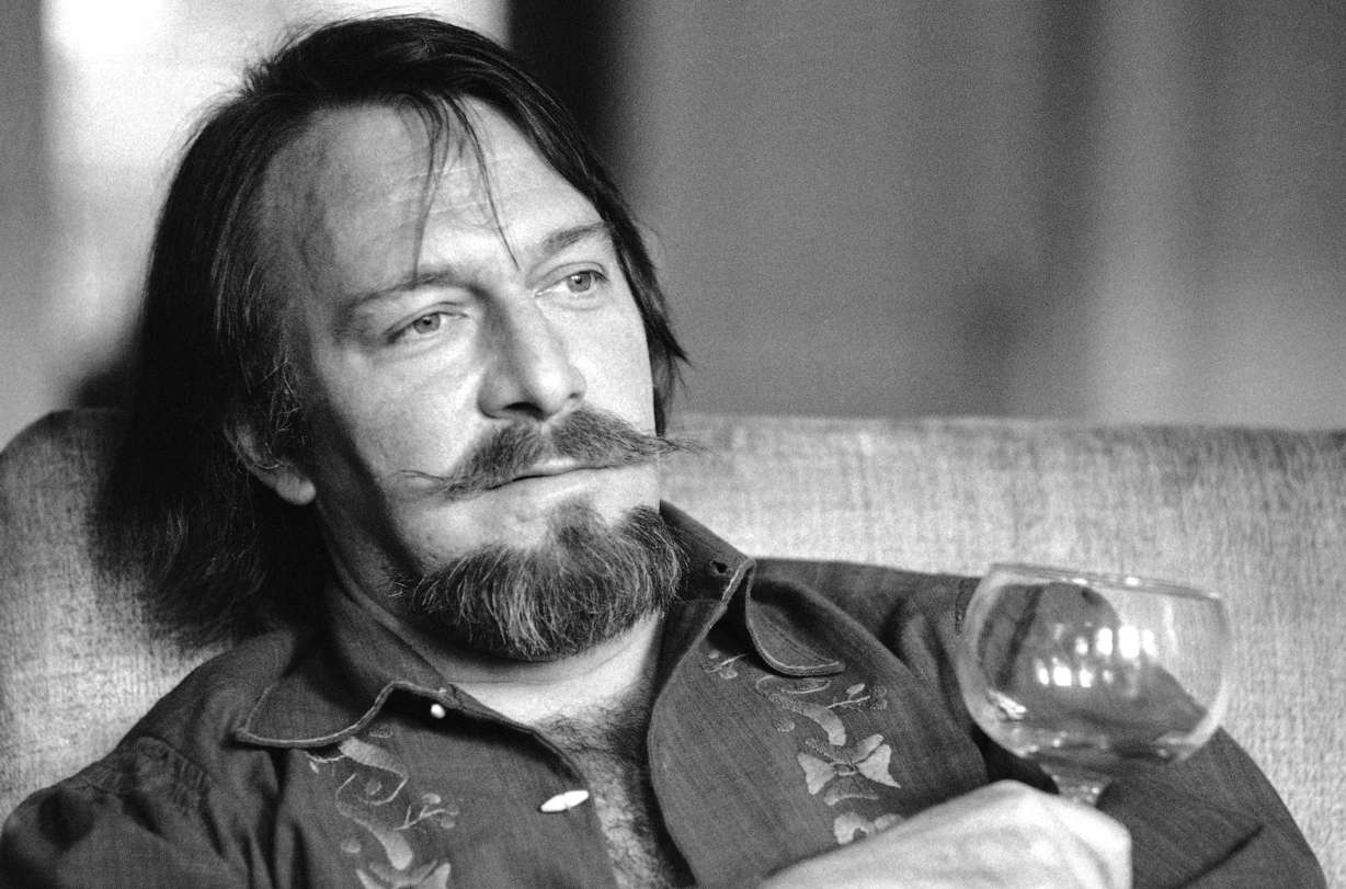 FILE - Canadian-born actor Christopher Plummer, shown June 15, 1973, poses for a photo before making his musical debut on Broadway in "Cyrano."