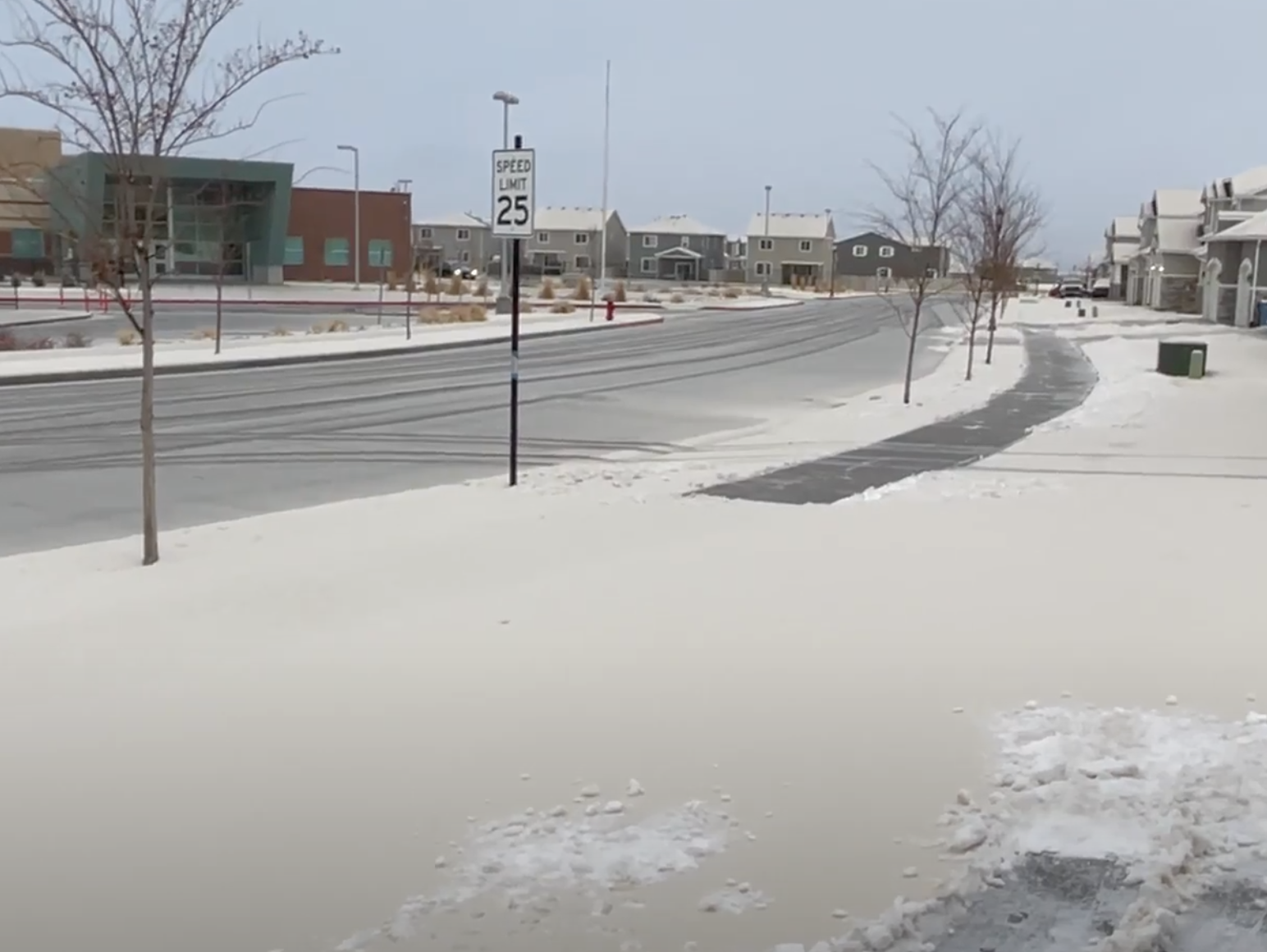 This is what causes the brown snow some Utahns are seeing