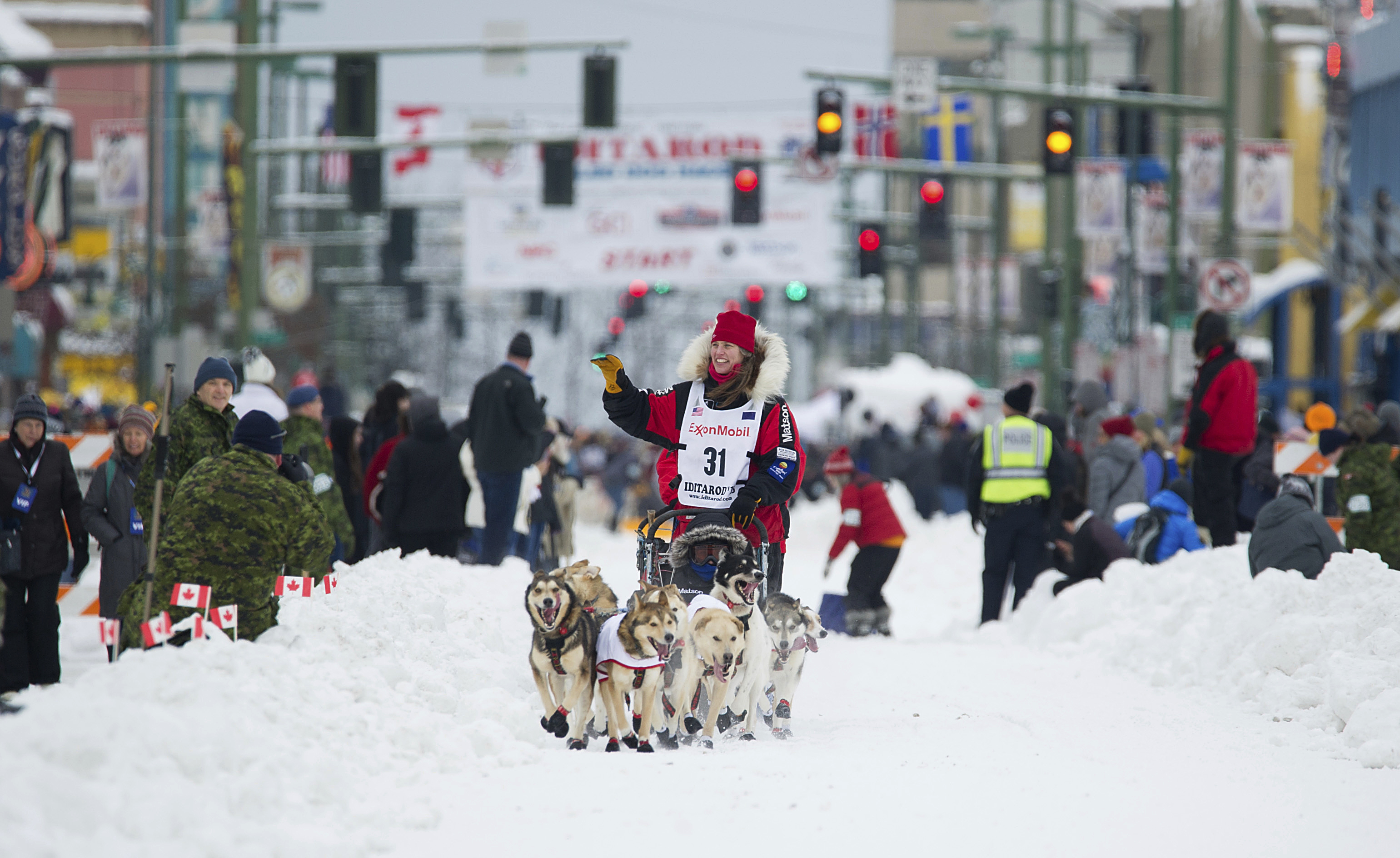 Iditarod drops ceremonial start over crowd-size concerns