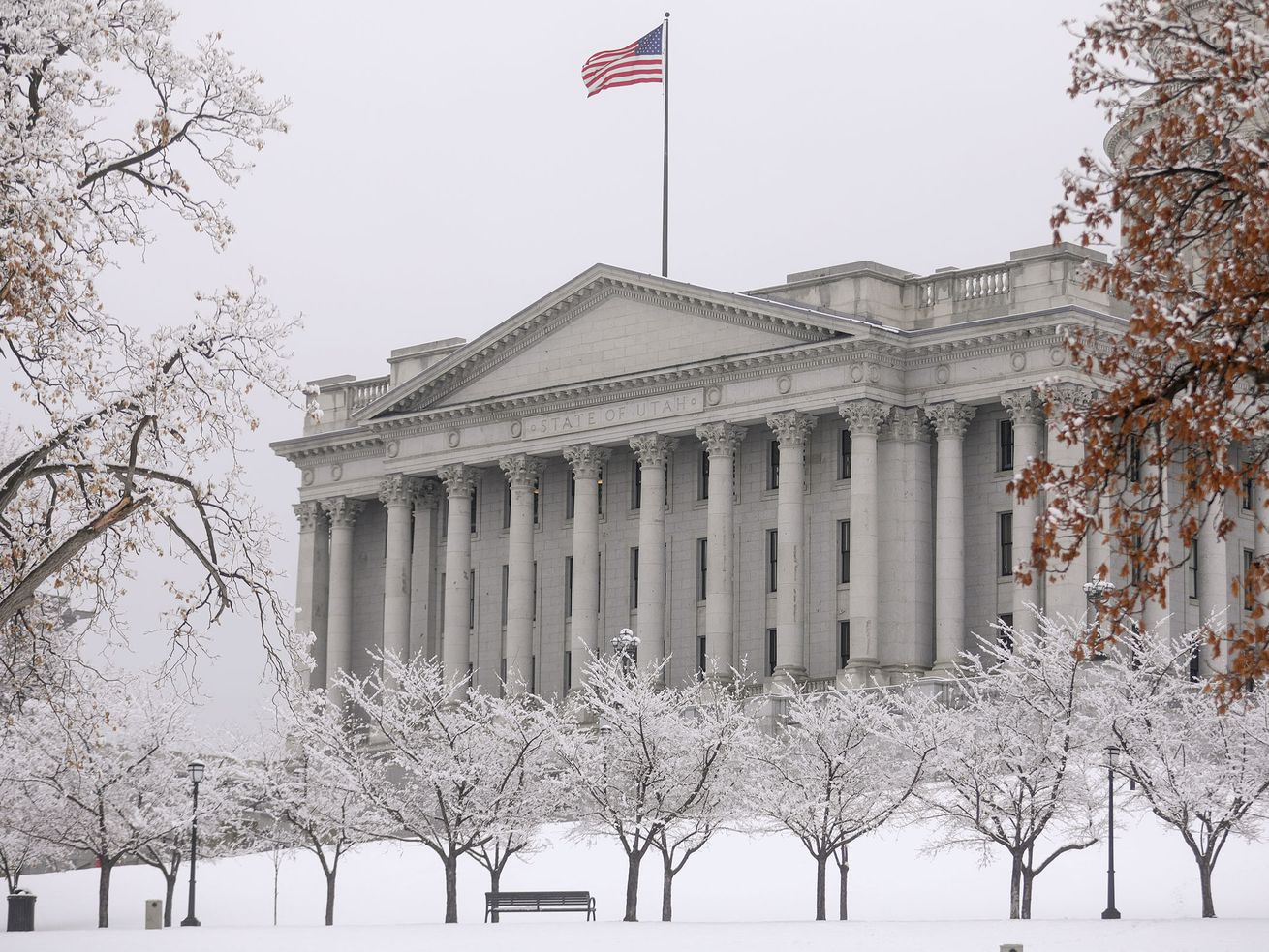 The Capitol in Salt Lake City is pictured on Friday,
Feb. 5, 2021.