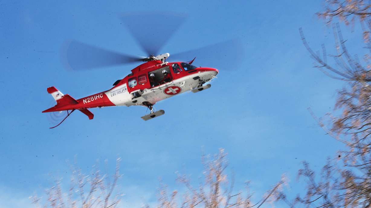 A 22-year-old man died after falling 30 feet in Neffs Canyon and getting a head injury on Saturday.