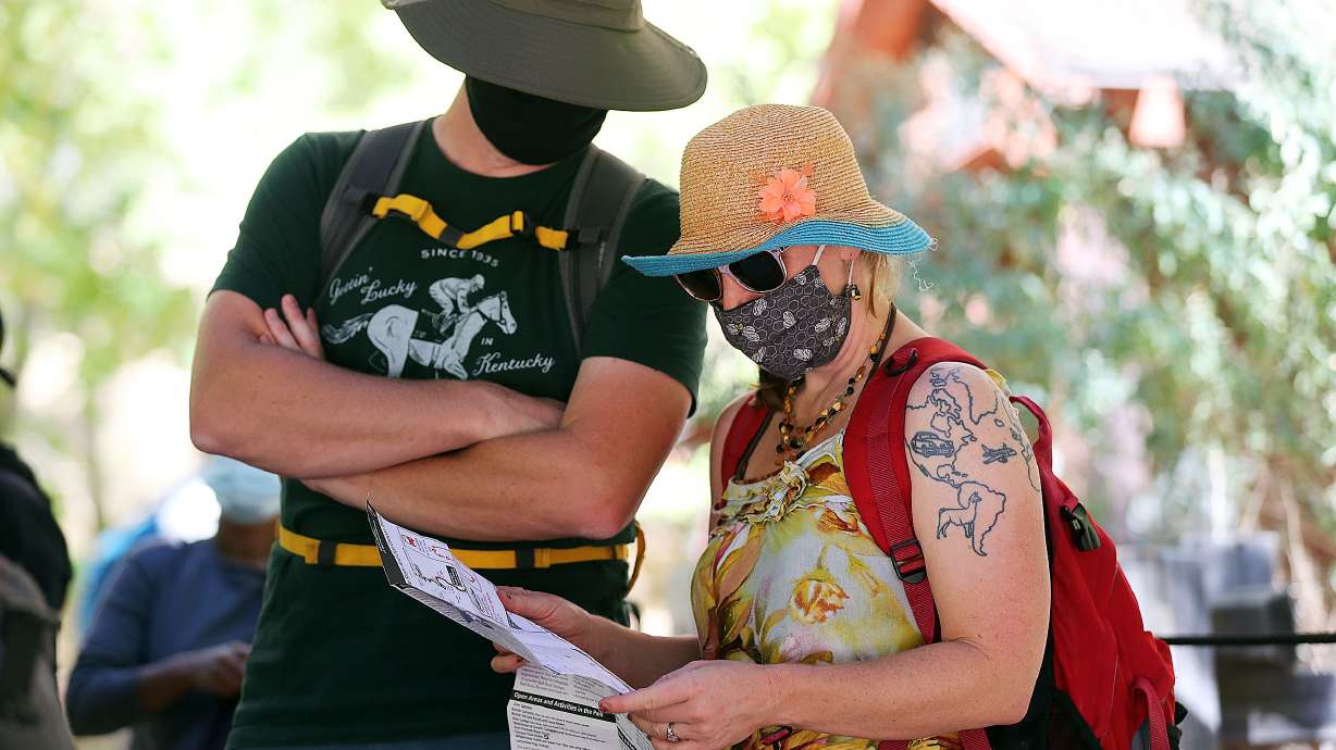 How Biden's mask order may affect your visit to Zion and other national parks