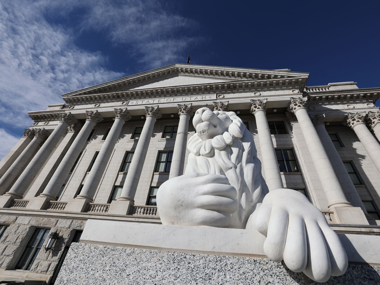 The Capitol in Salt Lake City is pictured on Monday,
Feb. 8, 2021.