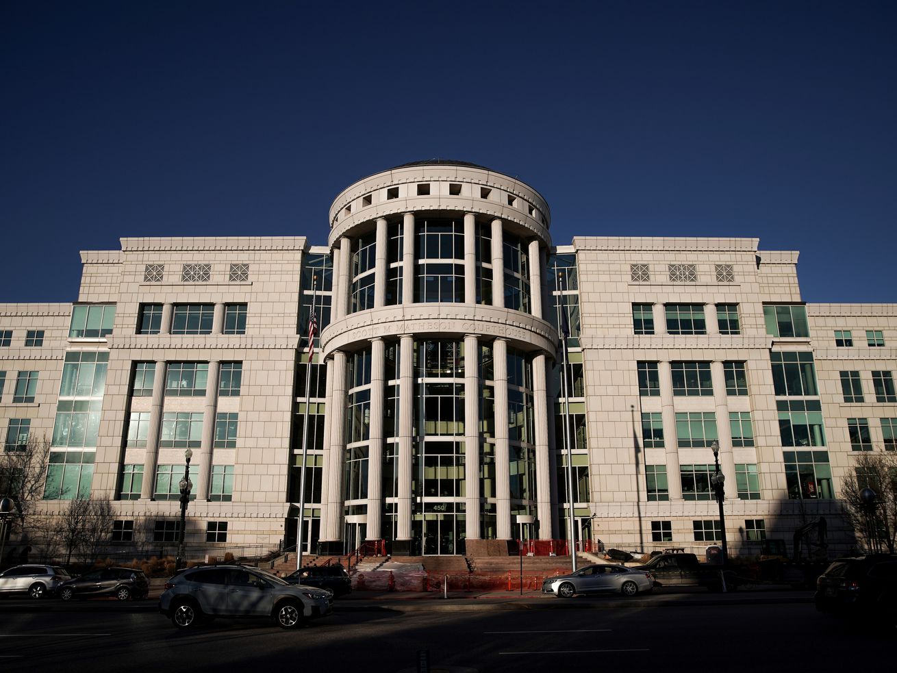 The Scott M. Matheson Courthouse in Salt Lake City is
pictured on Wednesday, Feb. 19, 2020.