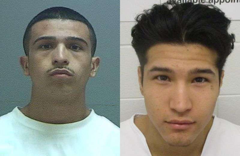 Christopher Boggs, 18, left, and his brother Lawrence
Boggs, 17, were convicted as juveniles in the 2016 death of West
Valley police officer Cody Brotherson. Both were expelled from
juvenile detention and sent into the adult justice system because
of assaults but have recently been released. Christopher Boggs was
arrested Monday and accused of driving a stolen car. His younger
brother, who had been shot several times, was inside the vehicle,
sources say, and was hospitalized in critical
condition.