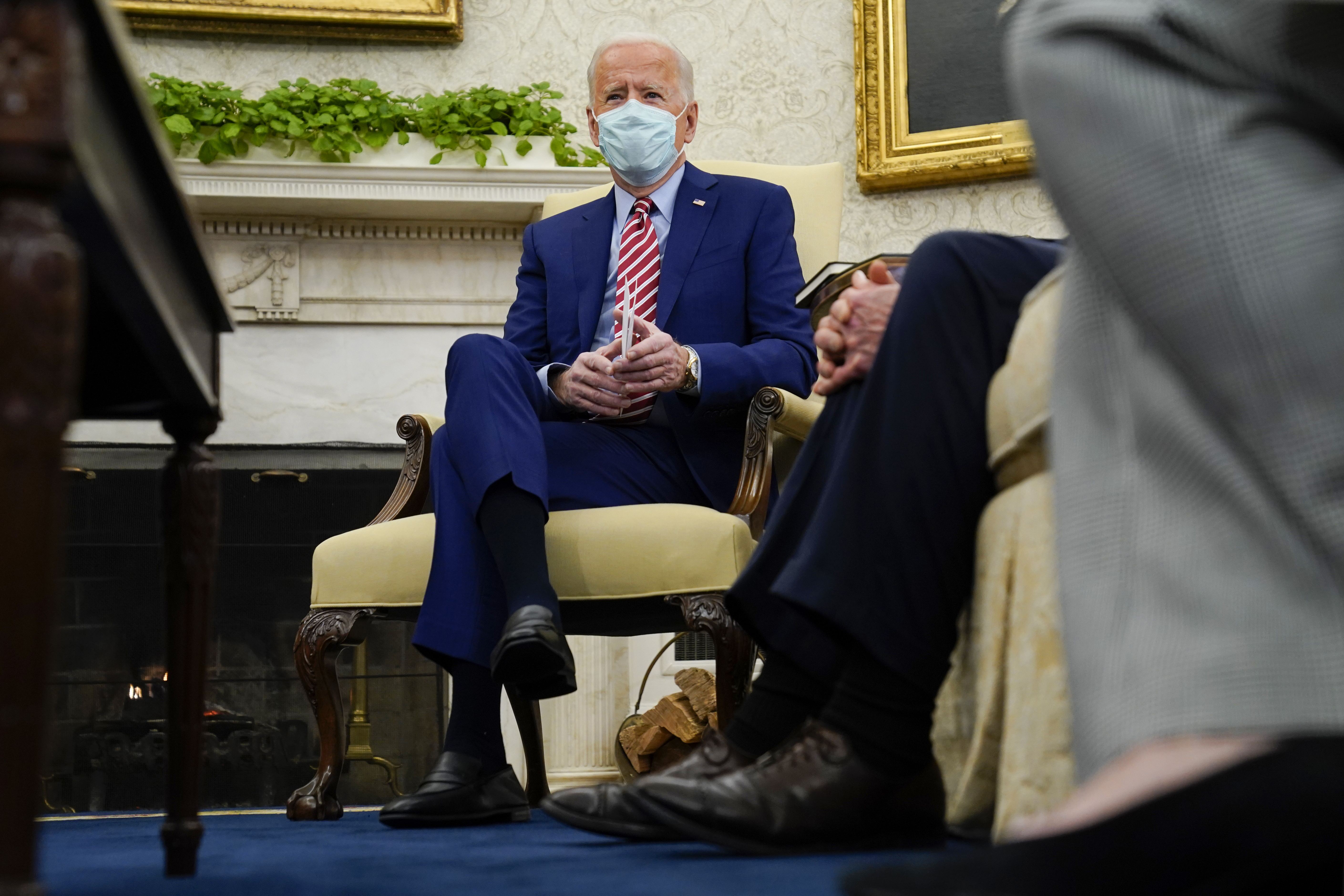 Biden says US is securing 600 million vaccine doses by July