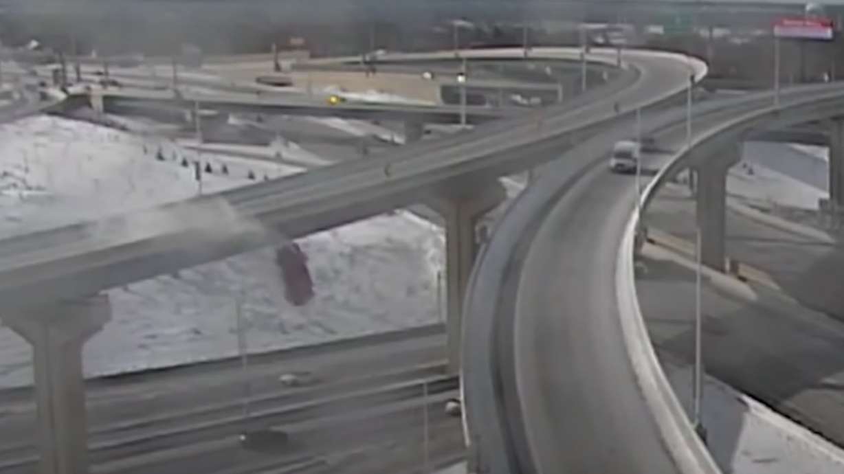 Have You Seen This? Truck falls 70 feet and driver survives