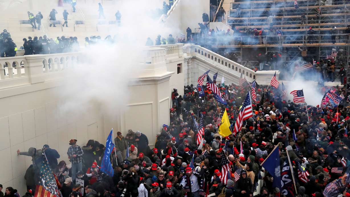 A Kaysville woman is the third Utah resident to plead guilty to charges connected to the U.S. Capitol riot on Jan. 6, 2021.