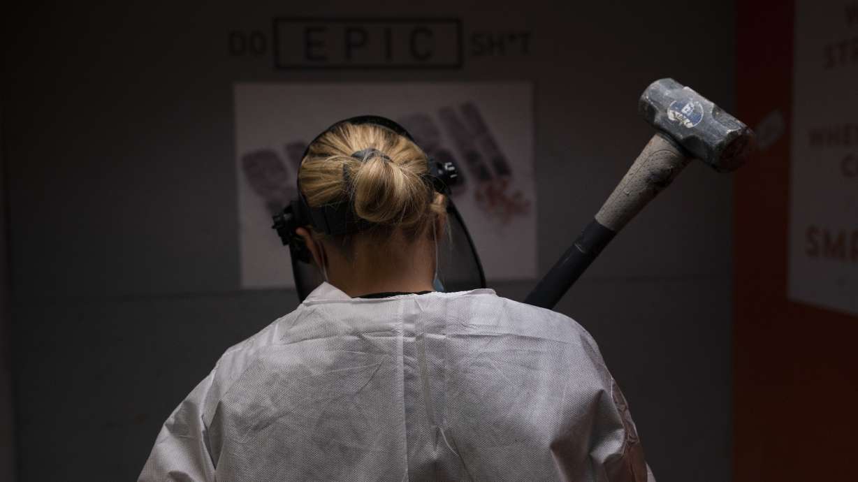 Pandemic fever got you down? Smash up stuff at the rage room