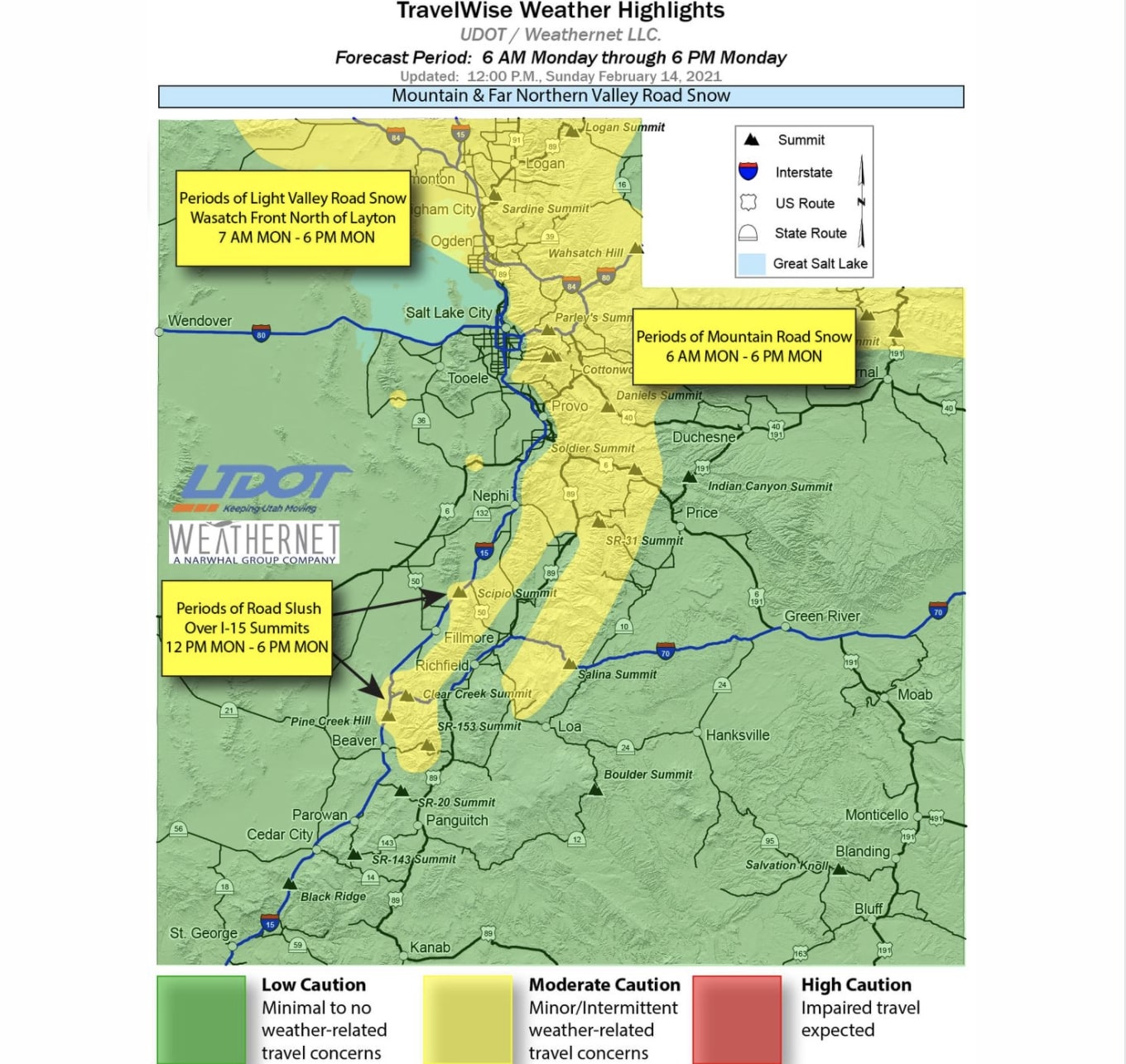 More warnings, advisories issued as snowstorms continue to impact Utah