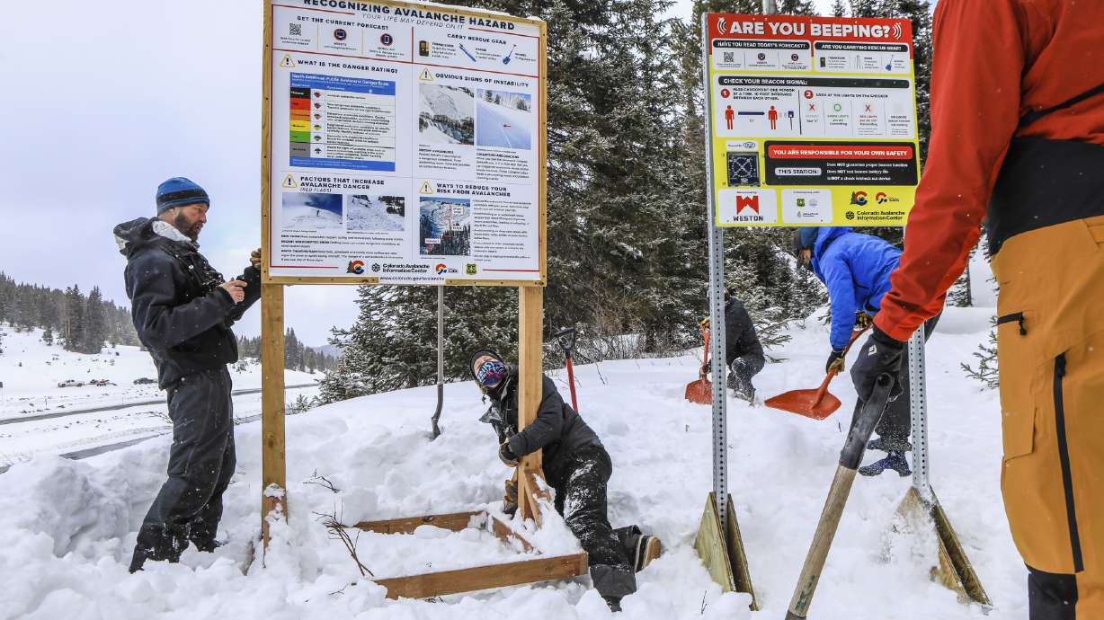 Deaths highlight once-in-a-decade Rockies avalanche danger
